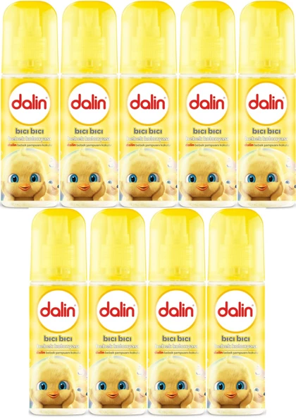 Dalin Bebek Kolonyası 150ML Klasik (Bıcı Bıcı Kokusu) (9 Lu Set)