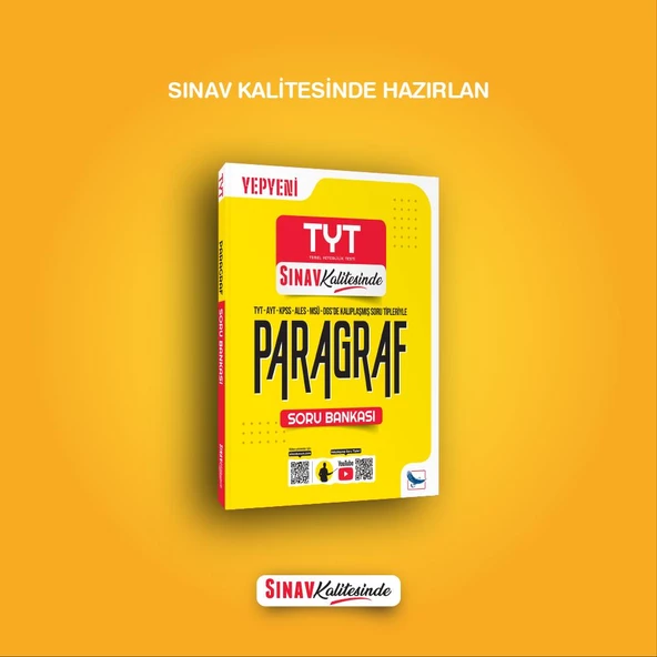 Tyt Ayt Kpss Ales Msü Dgs Paragraf Soru Bankası ürün görseli 1