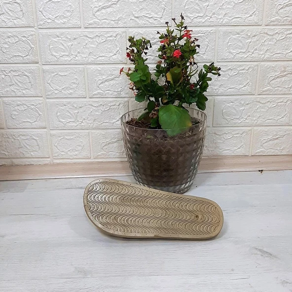 Brn 302 Camel Ahtapot Hasırlı Kaymaz Havuz Plaj Bayan Terliği - 9