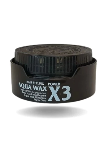 Blue Drop Aqua Hair Wax Power X3 Siyah 150 ml