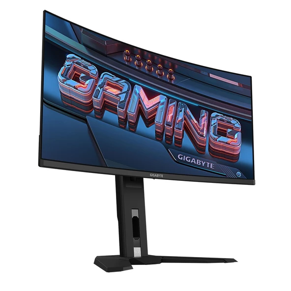 GIGABYTE MO34WQC2 34" 240Hz 0.03MS 3440x1440 HDR400 Kavisli QD-OLED Oyuncu Monitör - Resim 2
