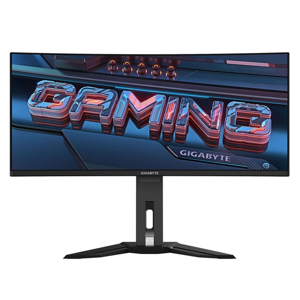 GIGABYTE MO34WQC2 34" 240Hz 0.03MS 3440x1440 HDR400 Kavisli QD-OLED Oyuncu Monitör