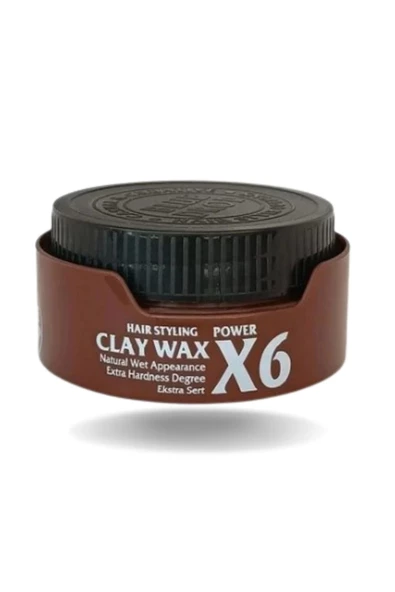 Blue Drop Clay Wax Hair Wax Power X6 Kahve 150 ml