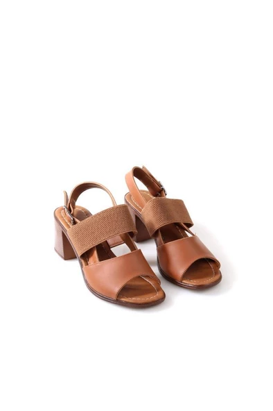 Papuçcity Frzn 02876 6 Cm Kadın Topuklu Sandalet - 7