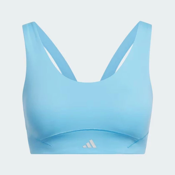 ADIDAS IU1673 All Me Luxe Medium-Support Mavi Sporcu Sütyeni - 2