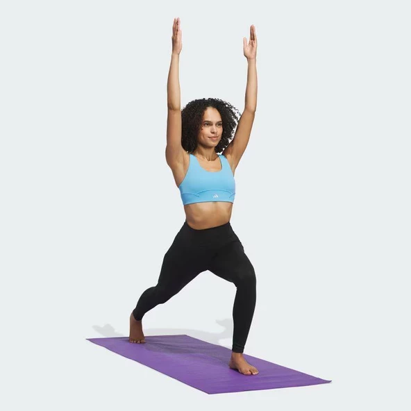 ADIDAS IU1673 All Me Luxe Medium-Support Mavi Sporcu Sütyeni - 5