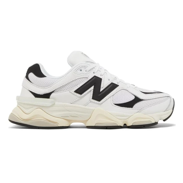 New Balance 9060 White Black Soor Ayakkabı