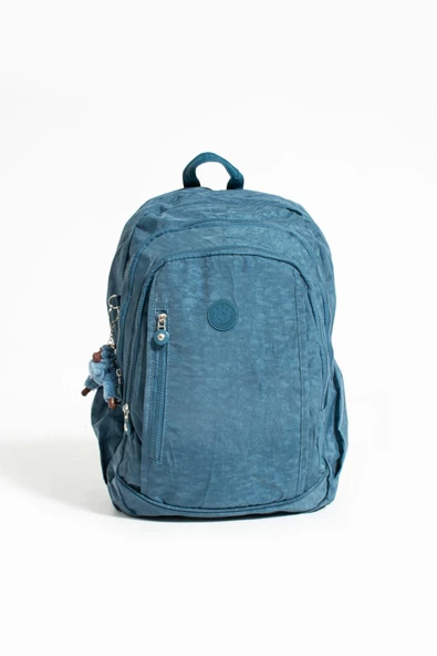 571 collections Ultra Hafif Çok Cepli Su Geçirmez Sırt Çantası Unisex Mavi (Model: 571-1D) - Resim 5