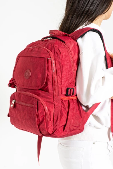 571 collections Ultra Hafif Sırt Çantası Kırmızı (Model: 571-3D) - Resim 2