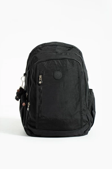 571 collections Ultra Hafif Çok Cepli Su Geçirmez Sırt Çantası Unisex Siyah (Model: 571-1D) - Resim 5