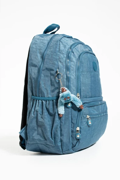 571 collections Ultra Hafif Çok Cepli Su Geçirmez Sırt Çantası Unisex Mavi (Model: 571-1G) - Resim 5