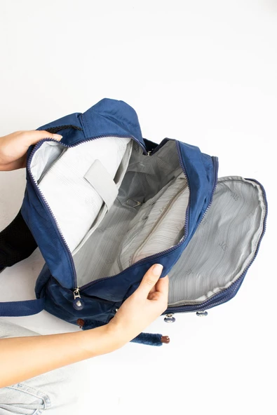 571 collections Ultra Hafif Orta Boy Sırt Çantası Unisex Laci (Model: 571-3C) - Resim 4