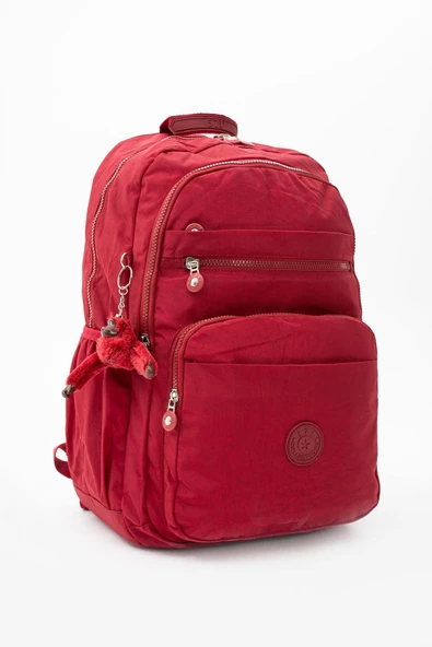571 collections Ultra Hafif Çok Cepli Su Geçirmez Sırt Çantası Unisex Kırmızı (Model: 571-1B) - 5