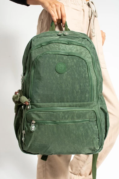571 collections Ultra Hafif Çok Cepli Su Geçirmez Sırt Çantası Unisex Yeşil (Model: 571-1G) - 2