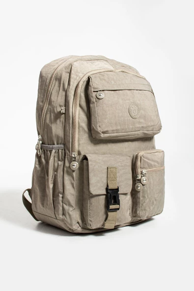 571 collections Ultra Hafif Çok Cepli Su Geçirmez Sırt Çantası Vizon (Model: 571-1K) - Resim 5