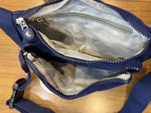 Çok Cepli Bel Çantası Unisex Vizon (Model: 571-7H) - 4