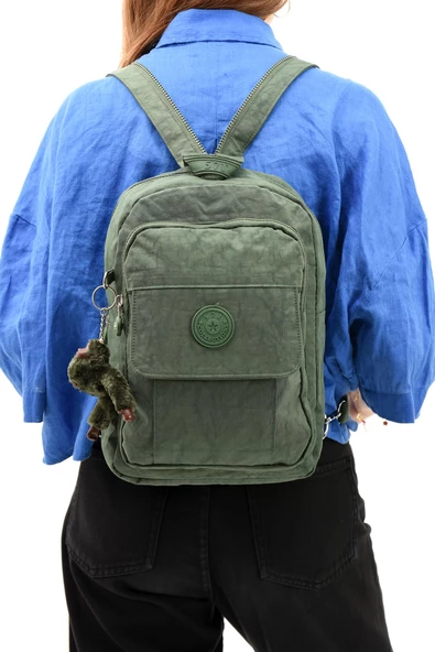 571 collections Hem Sırt Hem Göğüs  Spor Genç Kadın Çantası Yeşil (Model: 571-8D) ürün görseli