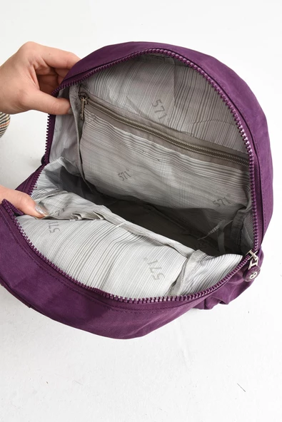 571 collections Hem Sırt Hem Göğüs Spor Genç Kadın Çantası Mor (Model: 571-8C) - Resim 4