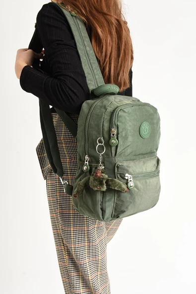 571 collections Hem Sırt Hem Göğüs Spor Genç Kadın Çantası Yeşil (Model: 571-8C) - Resim 2