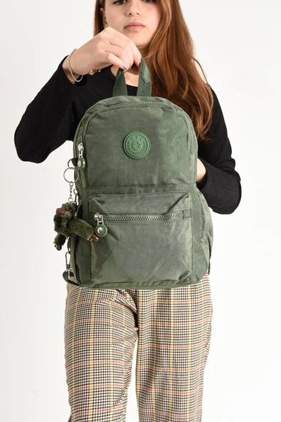 571 collections Hem Sırt Hem Göğüs Spor Genç Kadın Çantası Yeşil (Model: 571-8C) - Resim 3