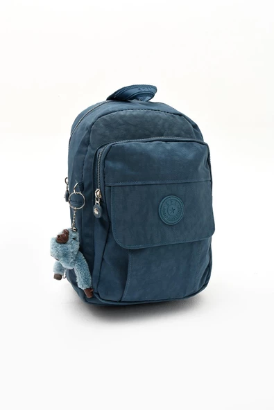 571 collections Hem Sırt Hem Göğüs  Spor Genç Kadın Çantası Mavi (Model: 571-8D) - Resim 5