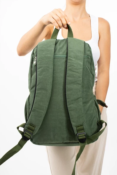 571 collections Ultra Hafif Çok Cepli Su Geçirmez Sırt Çantası Unisex Yeşil (Model: 571-2E) - Resim 3