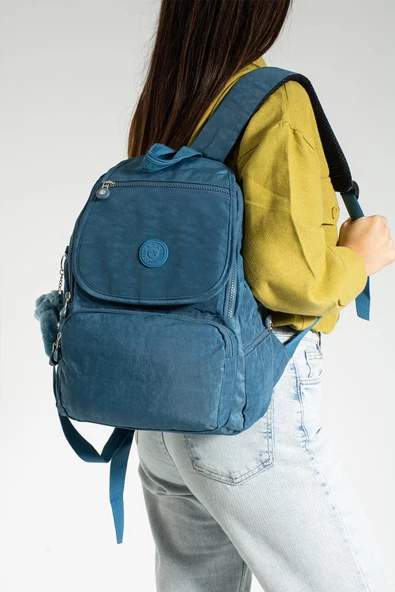 Orta Boy Ultra Hafif Sırt Çantası Mavi (Model: 571-3F) - 2