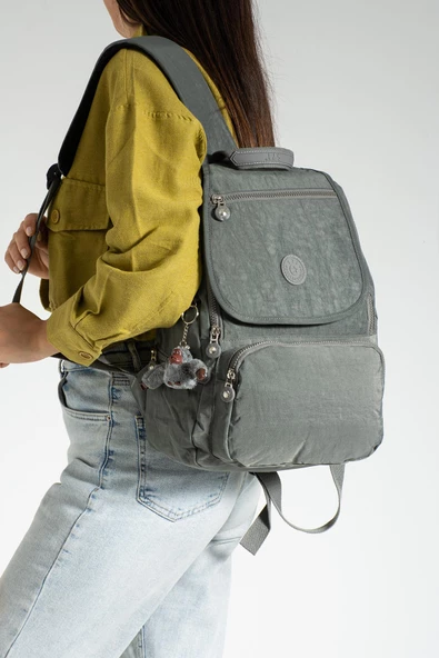 Orta Boy Ultra Hafif Sırt Çantası Gri (Model: 571-3F)