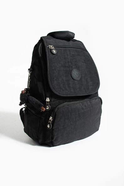 571 collections Orta Boy Ultra Hafif Sırt Çantası Siyah (Model: 571-3F) - Resim 5