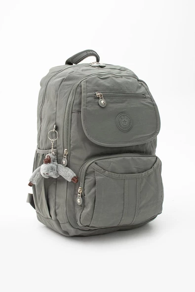 571 collections Ultra Hafif Çok Cepli Su Geçirmez Sırt Çantası Unisex Gri (Model: 571-2E) - 5