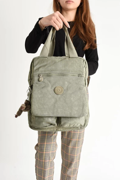 571 collections İki Fonksiyonlu Sırt ve El Çantası Ultra Hafi Vizon (Model:571-5H) - Resim 2