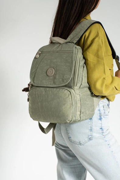 571 collections Orta Boy Ultra Hafif Sırt Çantası Vizon (Model: 571-3F) - Resim 2