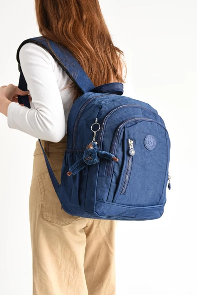 Ultra Hafif Çok Cepli Orta Boy Sırt Çantası Unisex Laci (Model: 571-4D)