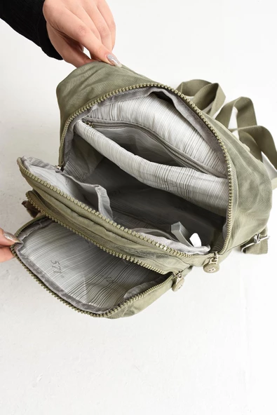 571 collections Ultra Hafif Kadın Sırt ve El Çantası Vizon (Model: 571-5A) - Resim 5