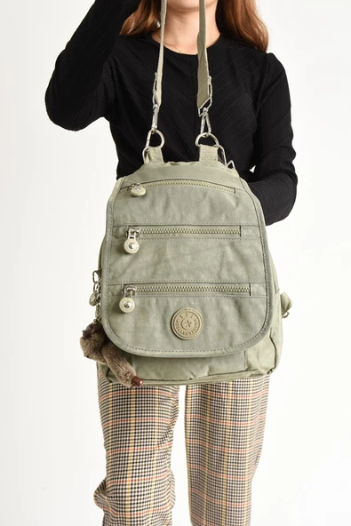 571 collections Ultra Hafif Kadın Sırt ve El Çantası Vizon (Model: 571-5A) - Resim 3