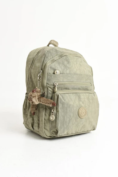 571 collections Ultra Hafif Orta Boy Sırt Çantası  Çok Cepli Vizon (Model: 571-4B) - Resim 5