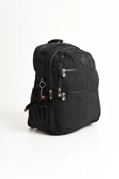 571 collections Ultra Hafif Çok Cepli Su Geçirmez Sırt Çantası Unisex Siyah (Model: 571-2G) - Resim 5