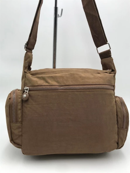 571 collections Çapraz Askılı Ultra Hafif Çok Cepli Omuz Çantası Taba (Model: 571-6F) - 3