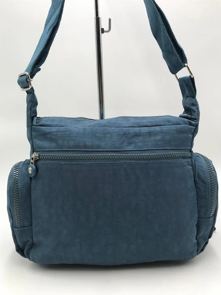 Çapraz Askılı Ultra Hafif Çok Cepli Omuz Çantası Mavi (Model: 571-6F) - 3