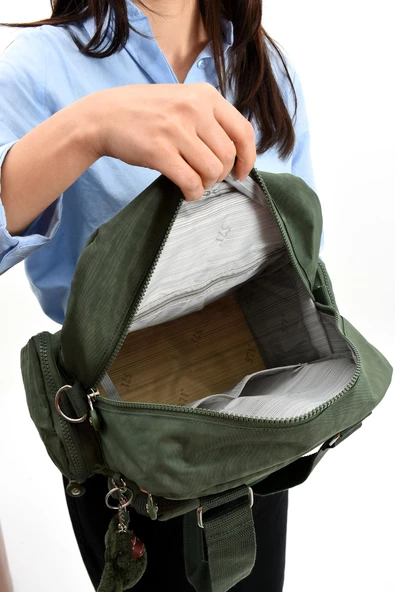 571 collections Ultra Hafif Su Geçirmez Çok Cepli Omuz Çantası Yeşil (Model: 571-5E) - 4