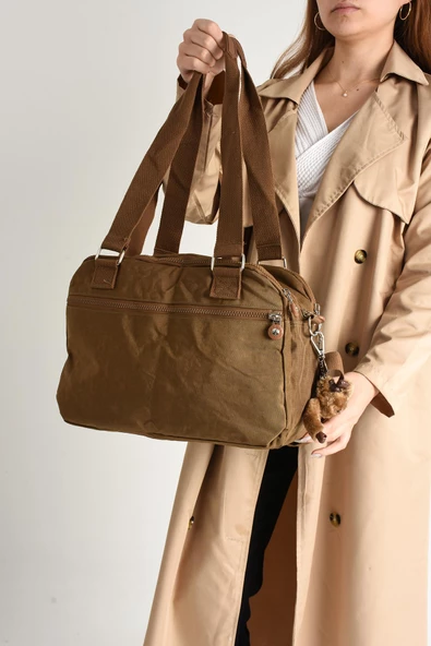 571 collections Ultra Hafif Su Geçirmez Çok Cepli Omuz Çantası Taba (Model: 571-5C) - Resim 3