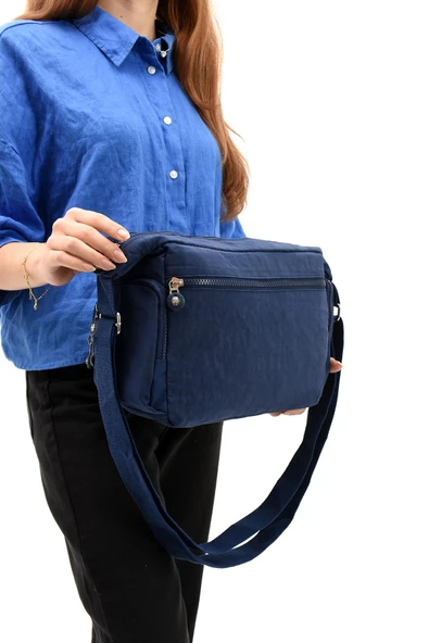 571 collections Çapraz Askılı Ultra Hafif Çok Cepli Bayan Omuz Çantası Laci (Model: 571-6G) - 2