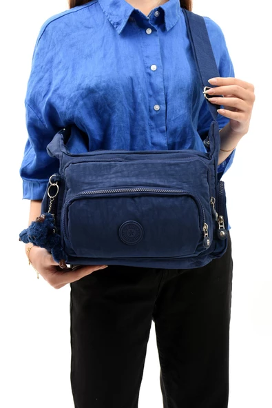 571 collections Çapraz Askılı Ultra Hafif Çok Cepli Bayan Omuz Çantası Laci (Model: 571-6G) - 3