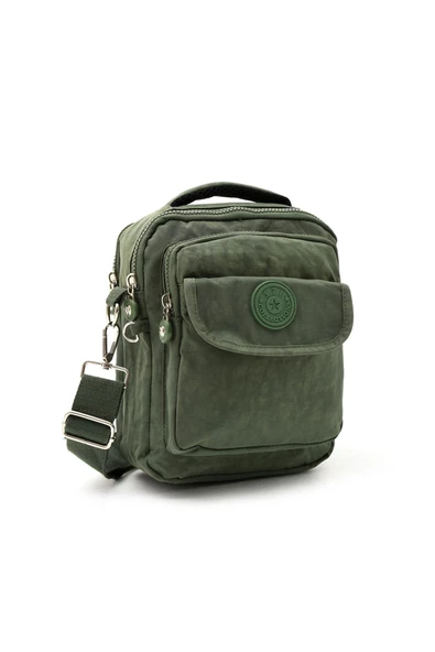 571 collections Unisex (Bay-Bayan) Ķüçük Boy Çapraz Askılı El Çantası (Evrak, Telefonluk , Gündelik) Yeşil (Model: 571-7E) - Resim 5