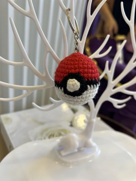 AMİGURİNE OYUNCAK  ANAHTARLIK MİNİK POKEBALL  FİGÜRLÜ TEKLİ