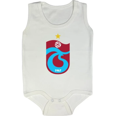 Organik %100 Pamuk Bordo Mavi Bebek Askılı Zıbın Body ZBN106