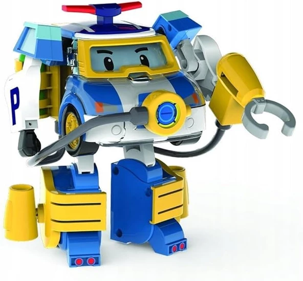 Robocar Poli Aksesuarlı Transformers Poli Aksiyon Figürü