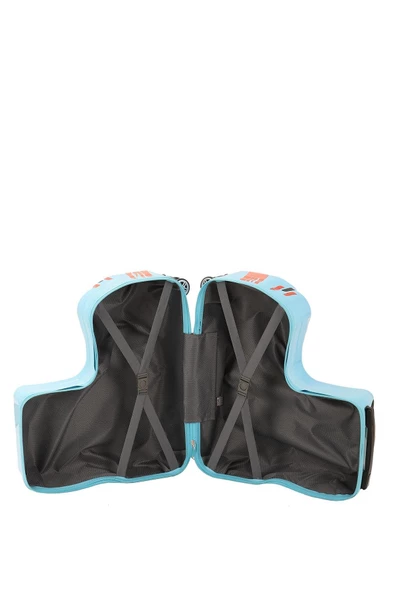 V368 ABS ÇOCUK VALİZ-MAVİ - 4