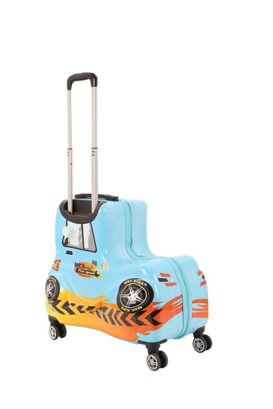 V368 ABS ÇOCUK VALİZ-MAVİ - 2