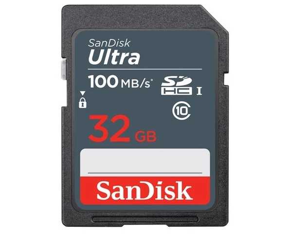 Sandisk 32GB Ultra Class 10 100MB/S Hafıza Kartı (SDSDUNR-032G-GN3IN)